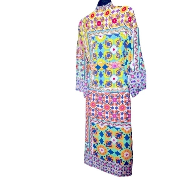 Zara womens long kimono style oversized Small 48” long fully lined - Picture 7 of 12